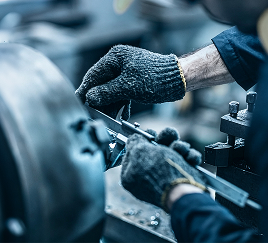 Quality assurance testing for industrial shredder blades
